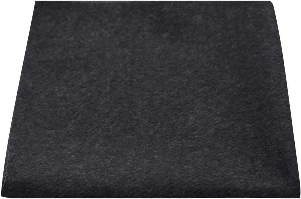 Zakdoek Tweed - Pochette Heren - Formele Gelegenheid - Handgeweven Stof - 25x25 cm - Zwart