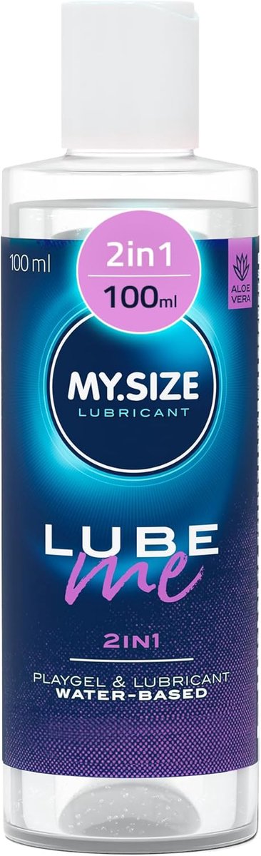 MY SIZE Water Base Lub Lube Me 2in1 100 Ml