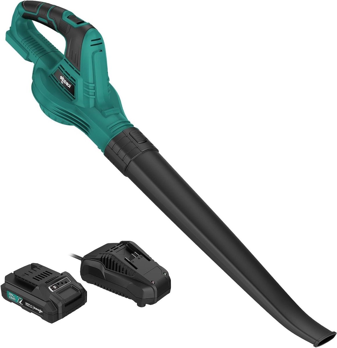 Accu Bladblazer - Tuin blower - Efficiënt Tuinonderhoud - Krachtige 20V motor - 180 km/u - Zwart