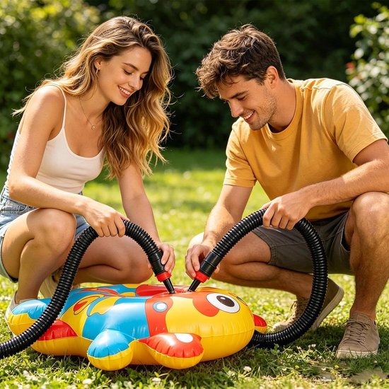 Pomp Adapter Set - Luchtpomp Mondstuk - Watersporten Opblazen - Universele Schroefdraad - 120 cm Lengte - Zwart — afbeelding 3
