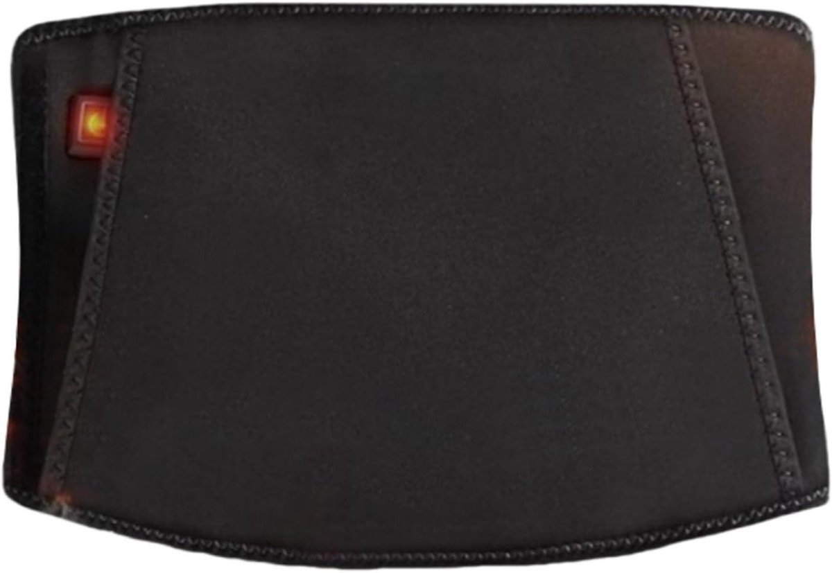 Verwarmingsgordel Taille - Verwarmde Riem - Spierontspanning - Intelligente Temperatuurregeling - ca. 51 cm - Zwart