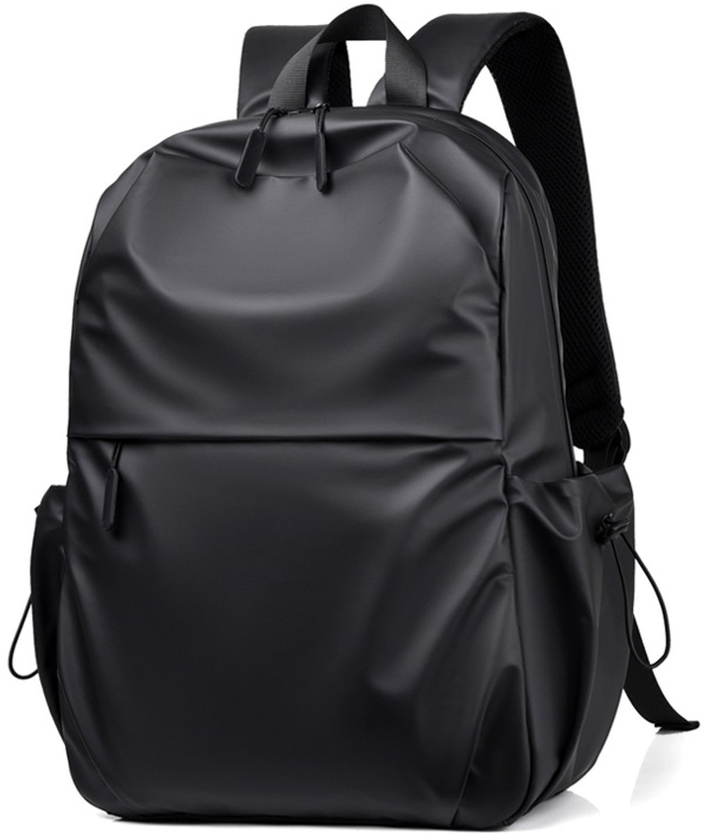 YAGXIG Casual rugzak voor heren- dagelijkse rugzak- laptoprugzak- 14-inch computertas- waterdichte rugzak-dagelijks reisgebruik-zwart