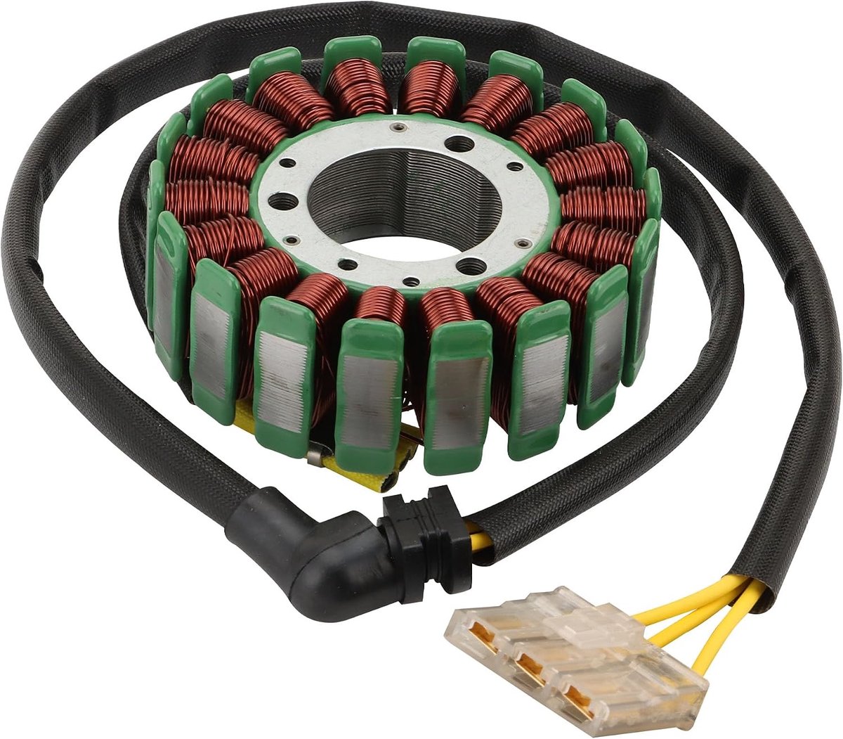 SnelShoppen - 3 Draads Magneetstator Vervanging voor Dominar 250 400 UG BS4 400 Touring 2020-2024 - Hoogwaardige IJzerkern 35mm/93mm - Eenvoudige Inst