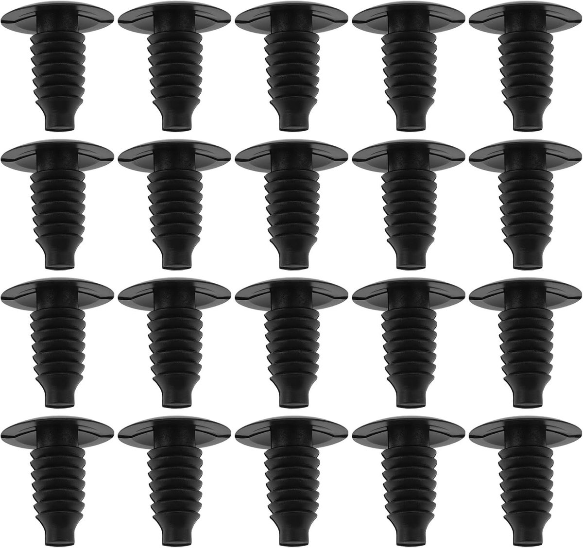 SnelShoppen - 20 Stuks Trunk Trim Paneel Bekleding Clip 51471904317 N90201601 Voor Audi, BMW, Ford, Opel - Perfecte Vervanging - Hoogwaardige Kwalitei