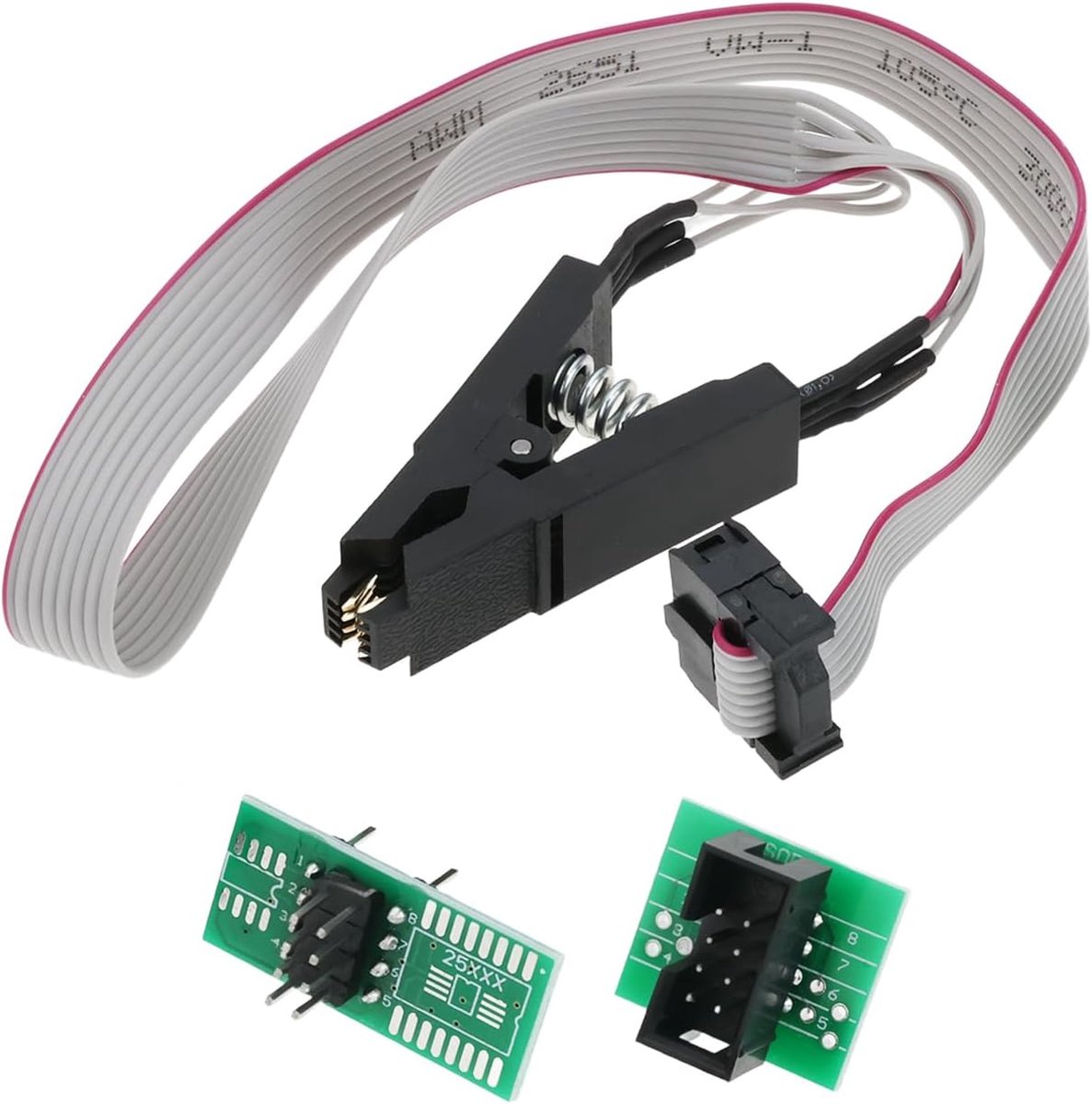 SnelShoppen - 1Set SOIC SOIC8 SOP8 8 Pin Test Clip met Circuit Board Programmeerder Converter voor EEPROM In-Circuit Programmering