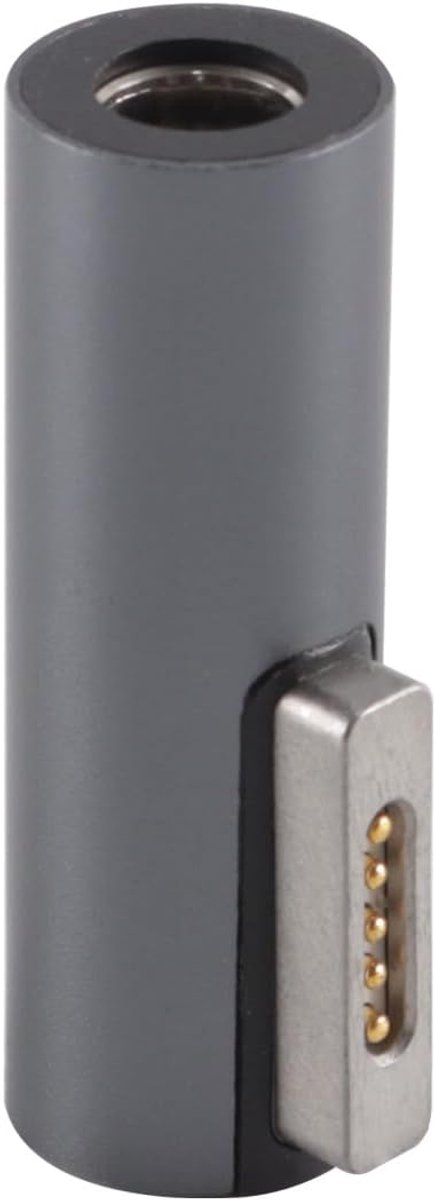 SnelShoppen - USB C Adapter, USB C naar Magnetische T Punt, 100W Snellader Magnet Converter, Aluminium Legering, Compact Ontwerp, 1x Adapter