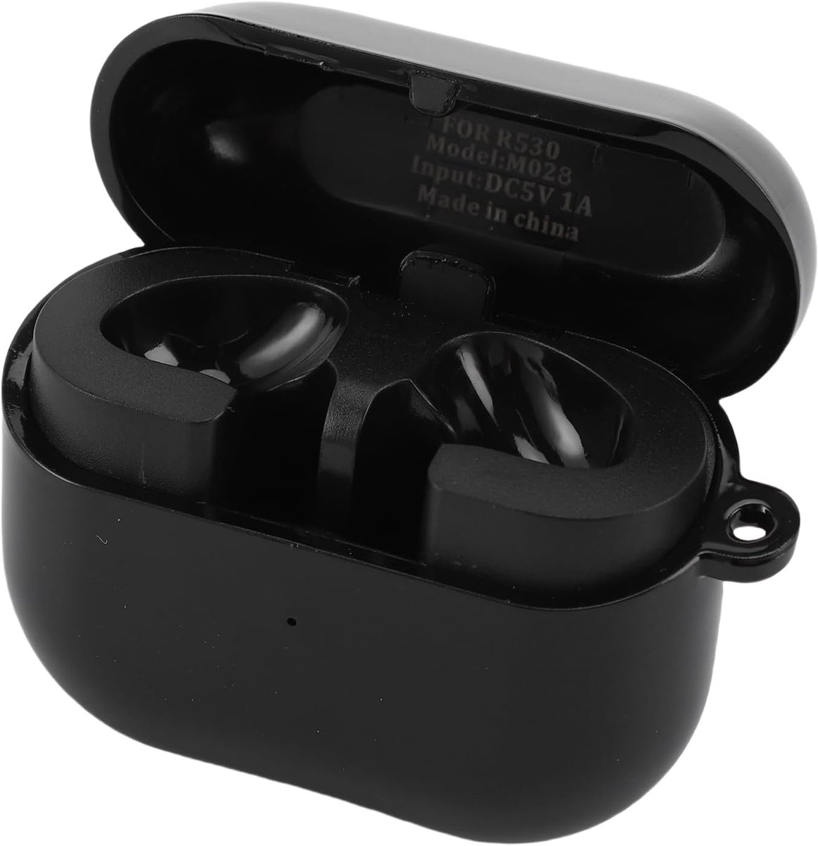 SnelShoppen - Vervangende Oordopjes Oplaadcase voor Buds 3 SM-R530 Draadloze Oplaadcase met USB C Kabel, Zwart, Meerdere Beschermers