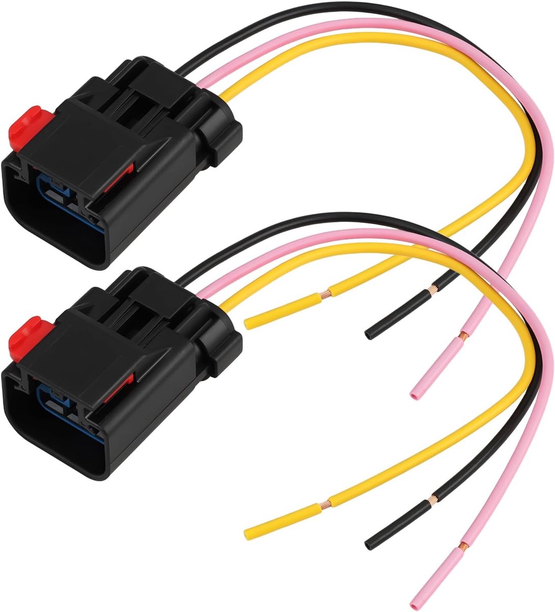 SnelShoppen - 2 Stuks 3-draads Auto Motor Oliedruk Sensor Pigtail Connector 18 cm Compatibel met C-ummins ISX ISM Motor Vervangingsonderdelen