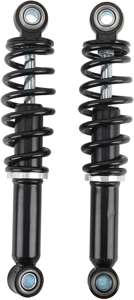SnelShoppen - Achtervering 220mm Schokdemper Vering voor Elektrische Fietsen Mini ATV Scooter Dirtbike 2 Stuks Hoogwaardige Schokabsorptie