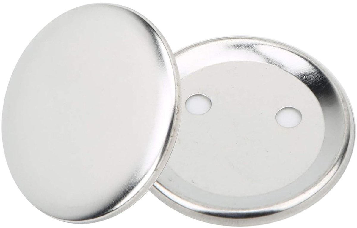 SnelShoppen - 100 Sets Badge Parts 56mm Badge Pins - Sterk Materiaal, Eenvoudige Montage, DIY Gereedschap voor Feestdecoraties en Promoties