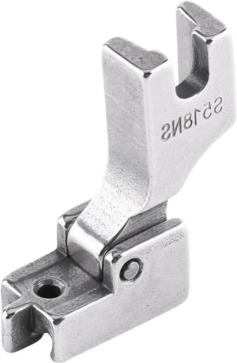 Naaimachine Presser Foot - Zichtbare Rits Voet - Ritsen Inzetten - Universele Compatibiliteit - 1 Stuk - Metaal