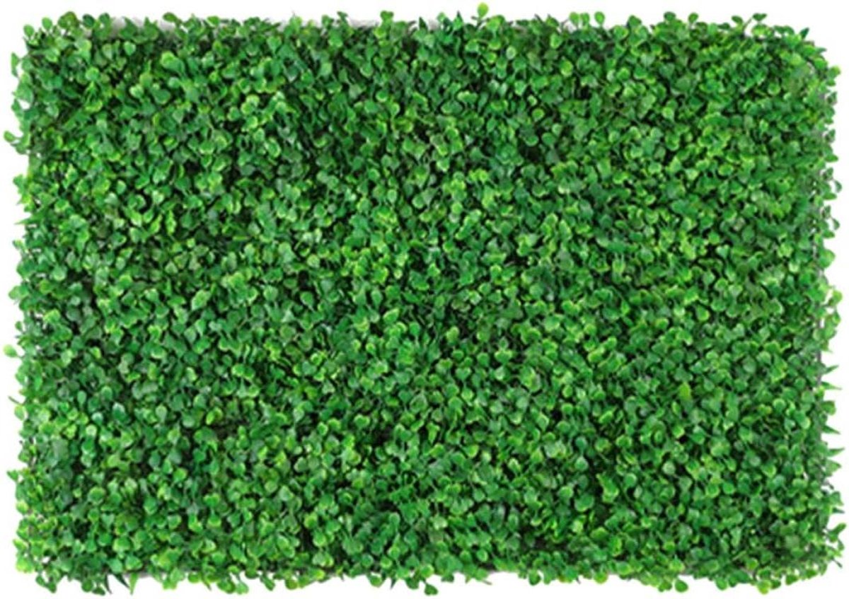 Kunstgras Mat - Nepgras Vloerkleed - Tuin Decoratie - Realistisch Groen Gras - 60 x 40 x 3 cm - Groen