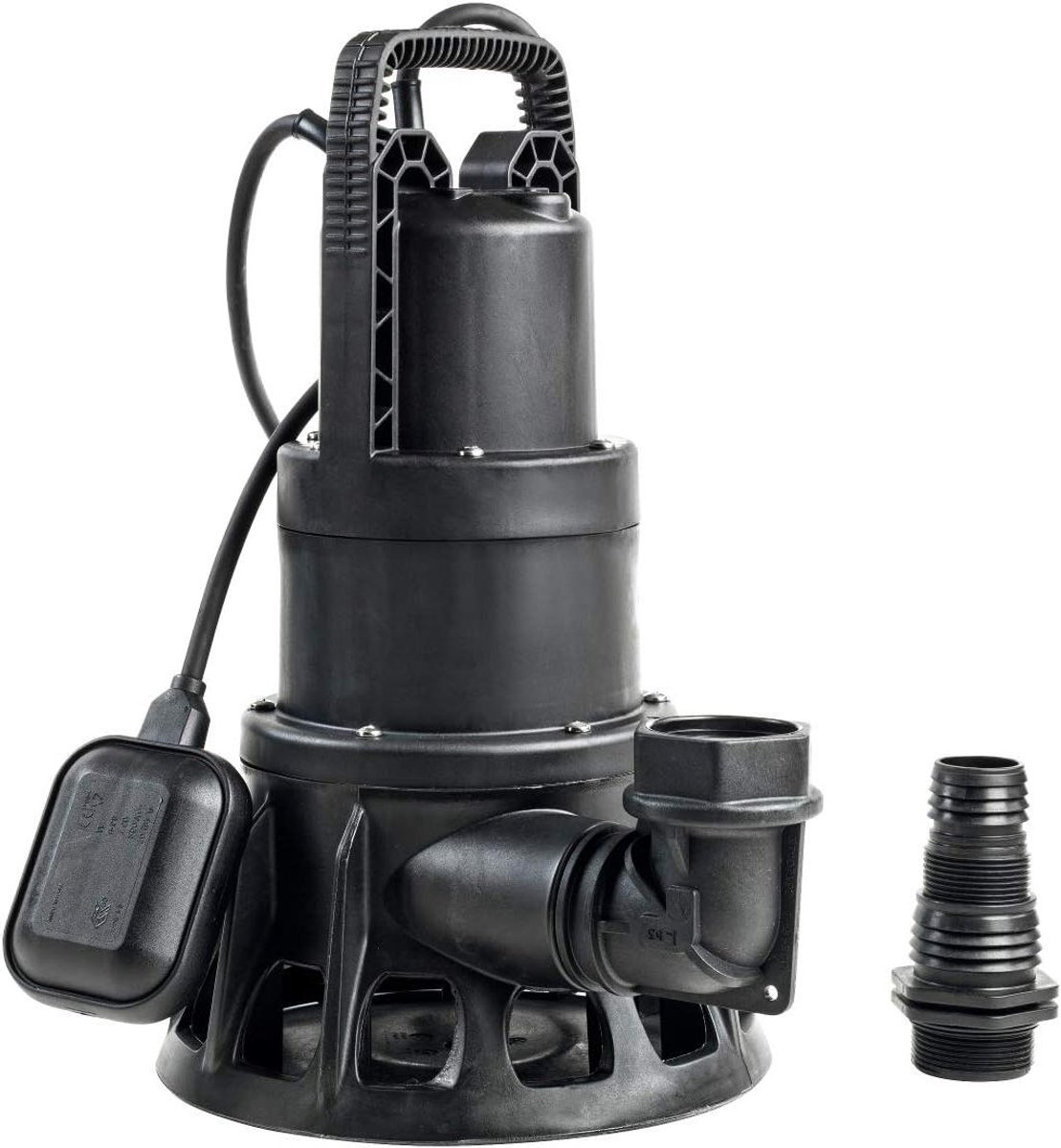 Afvalwaterpomp - Dompelpomp Vuilwater - Water Afvoeren - Verpompbaar tot 38mm - 18 m³/u - Zwart