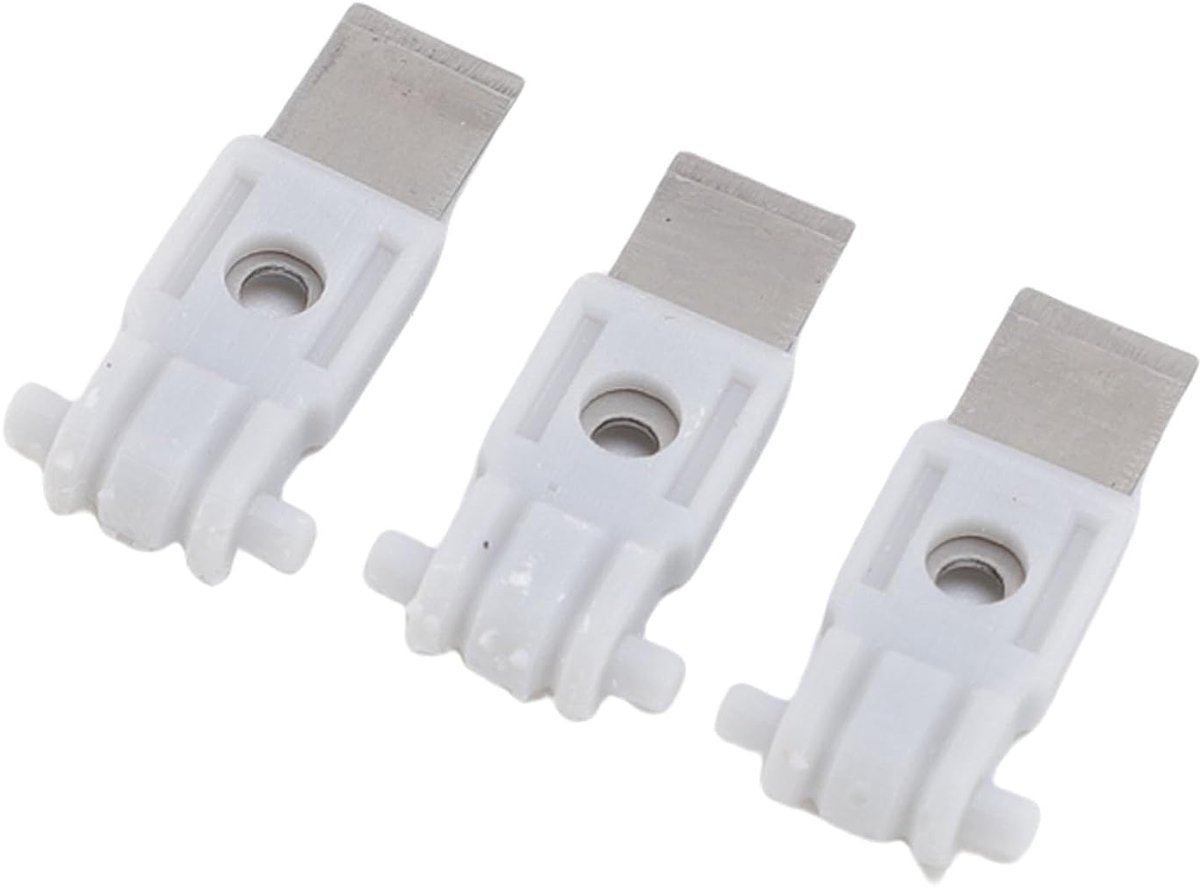 SnelShoppen - 9PCS Filament Cutter Vervangset voor 3D Printers, Precisie Snij- en Schraper Gereedschap, ABS Kunststof, Rvs Messen, Ideaal voor Lab X1