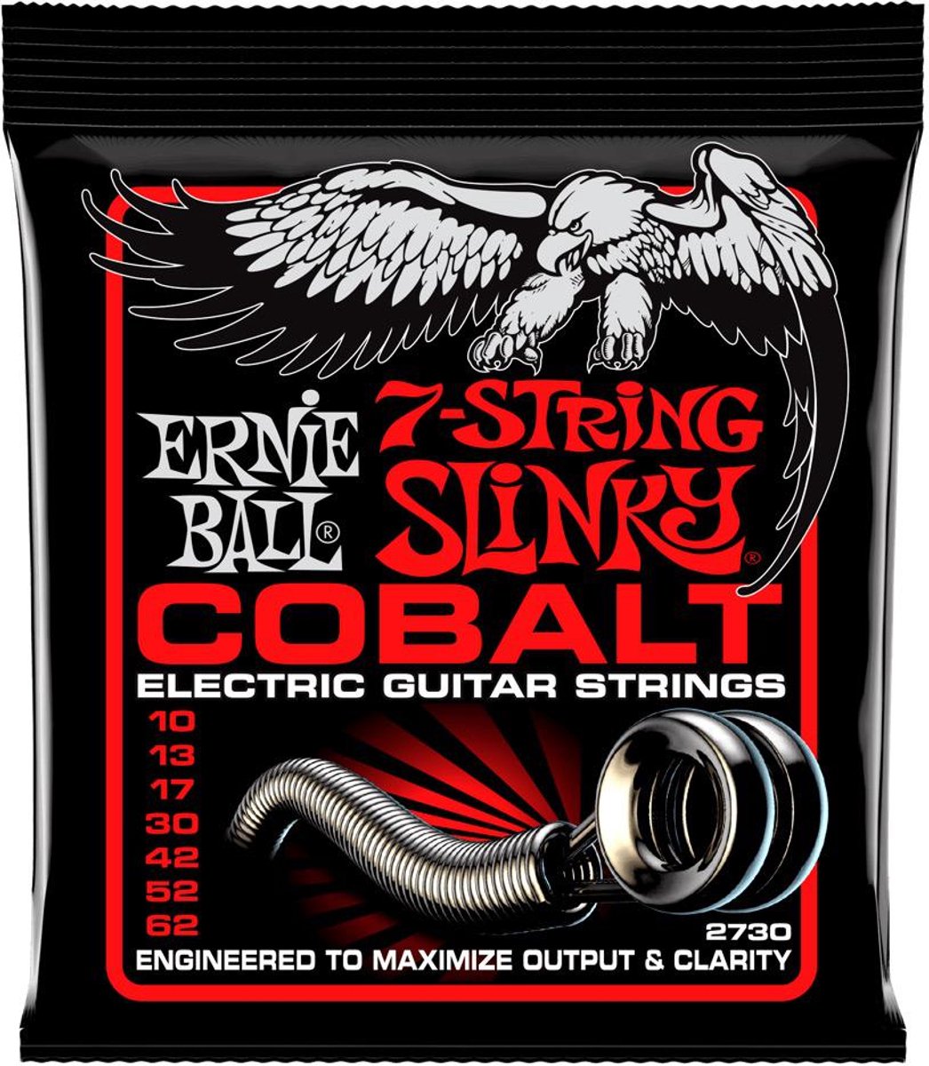 EB2730 10-62 Cobalt 7-string Skinny Top Heavy Bottom