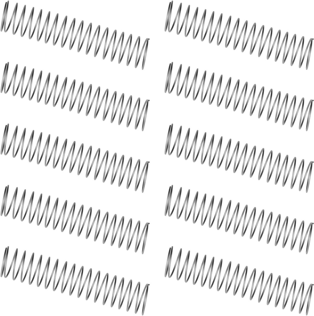 SnelShoppen - 10 Stuks Nagelpistool Veertjes 18x4x0.2mm Vervangdeel Voor Paslode IM350 - Hoogwaardige RVS - Precisie Onderdelen