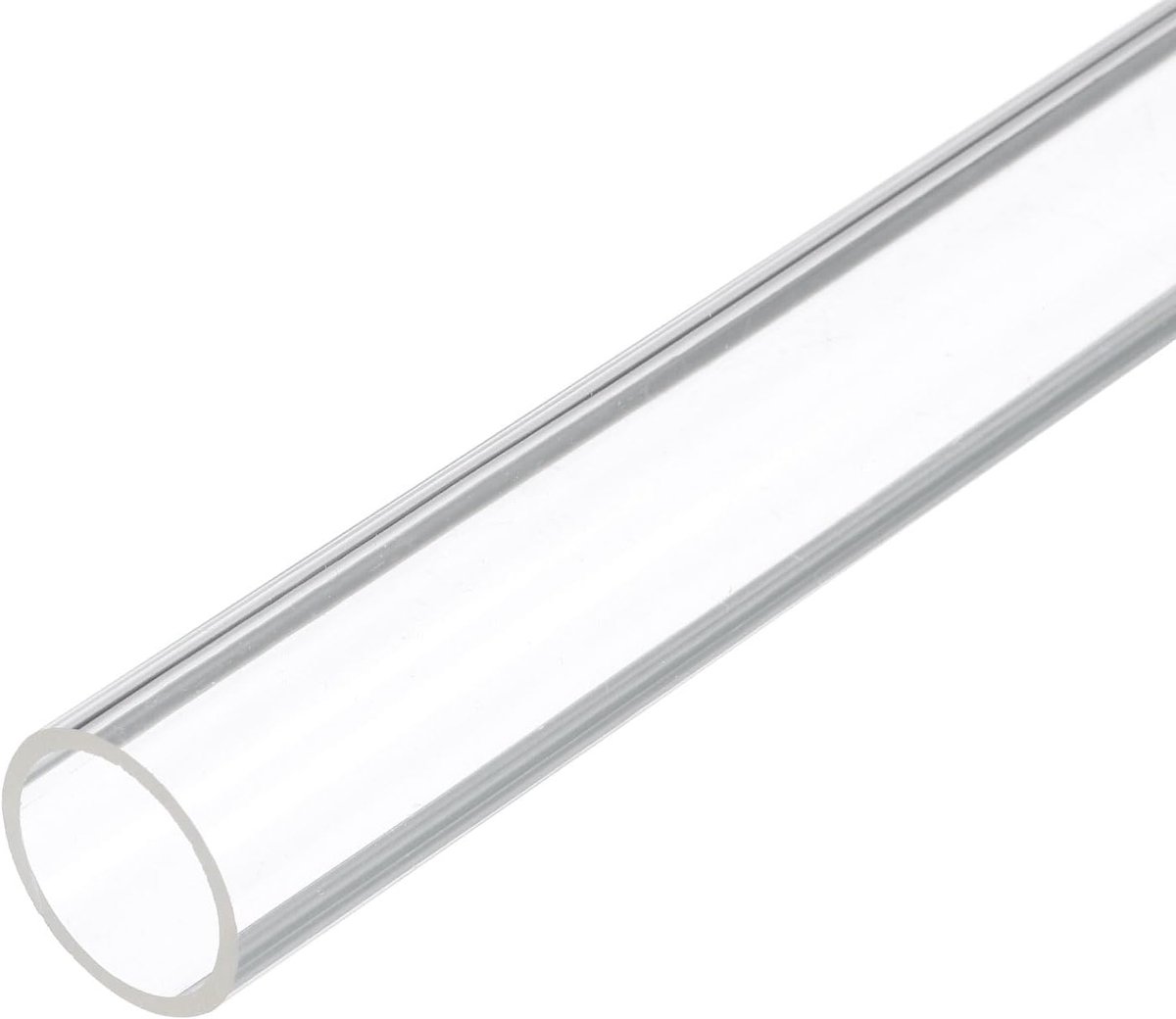 SnelShoppen - 10 inch Heldere Plastic Rigid Buis 21mm x 25mm (0.8" x 1") Acryl Buis Ronde Polycarbonaat Buis voor Sanitair, Hydraulica, Aquarium, DIY