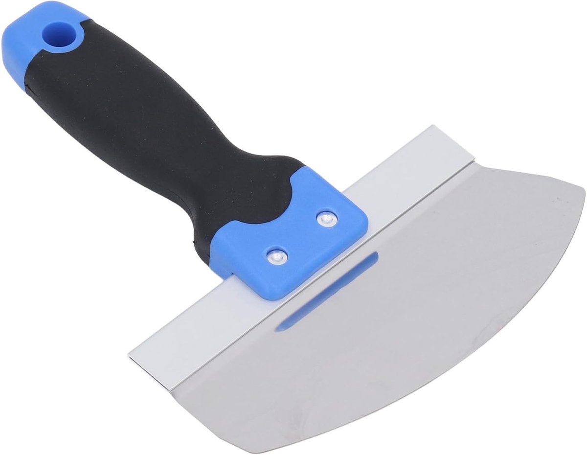 SnelShoppen - Rvs Spatula Schraper Putty Mes voor Droogbouw - Lichtgewicht en Duurzaam - Perfect voor Schilderwerk en Verbouwingen - Curved Spatula