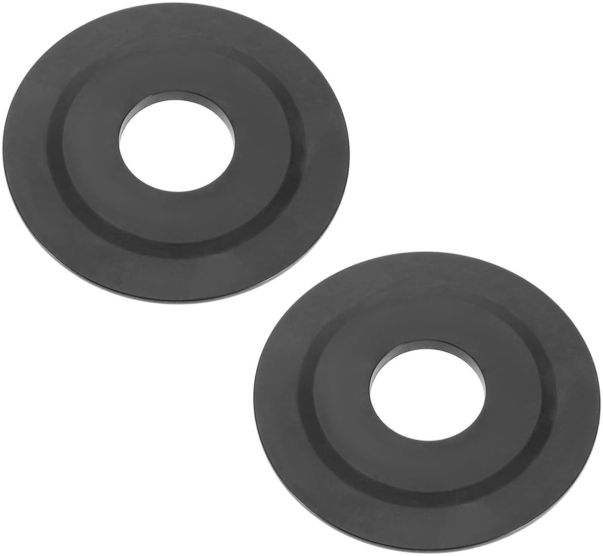 SnelShoppen - 2 Stuks Toilet Spoelklep Ring Rubber Gasket 24mm ID 72mm OD Geschikt voor Siamp Skipper 45 Storm 33A Toilet Accessoires
