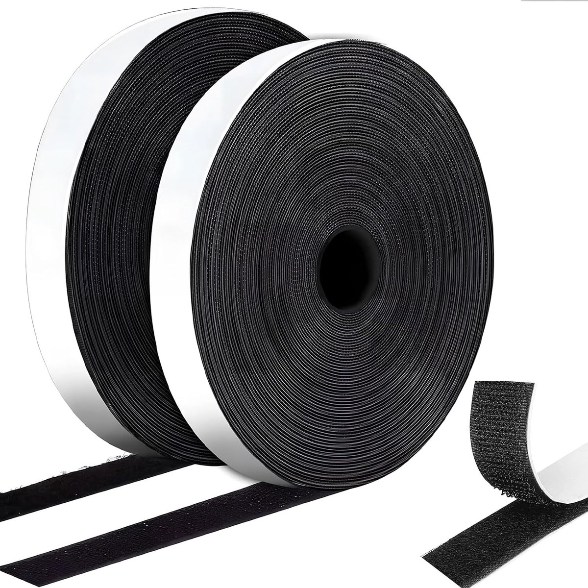 SnelShoppen - Dubbelzijdige Vilt Plakband 25 m x 16 mm - Sterk Zelfklevend voor Raamfixatie, Foto Lijsten, Muggenhorren, Auto Vloerkleden en Creatieve