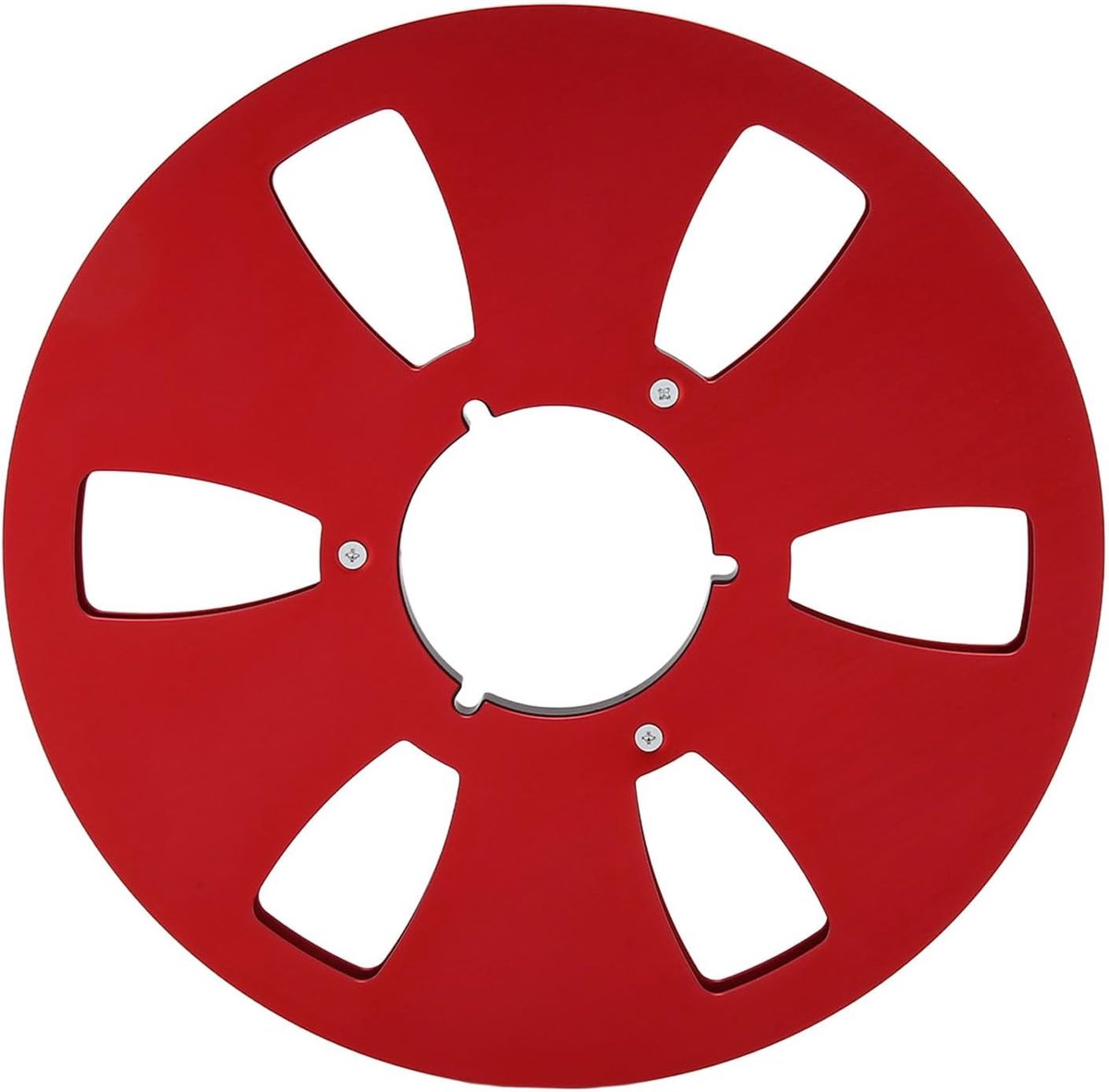 SnelShoppen - 10 Inch Tape Aluminium Legering Spoel 6 Gat Ontwerp, Universeel Gebruik, Magnetofoon Vervanging, Open Machine Onderdelen