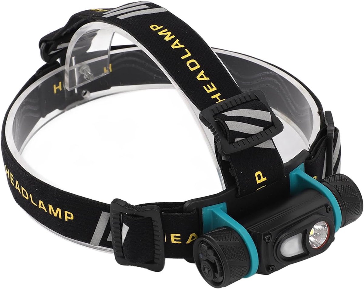 Topyond Slonik Headlamp Rechargeable, 800LM Outdoor Camping Headlight SST40 Spotlight Floodlight with Adjustable - ShopVlot