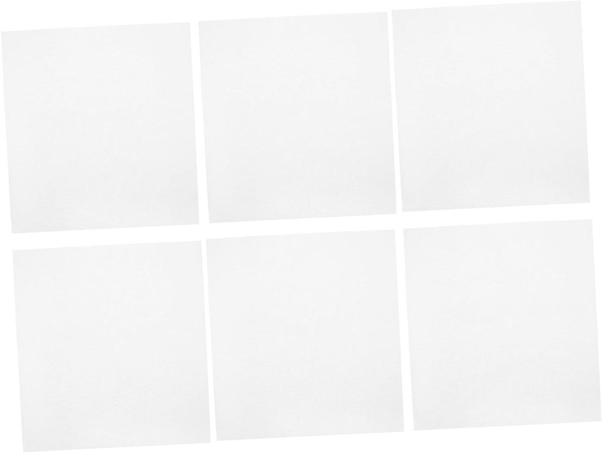 Dehydrator Pads - Droogmatten Fruit - Voedsel Drogen - Antiaanbaklaag - 6 Stuks - Wit