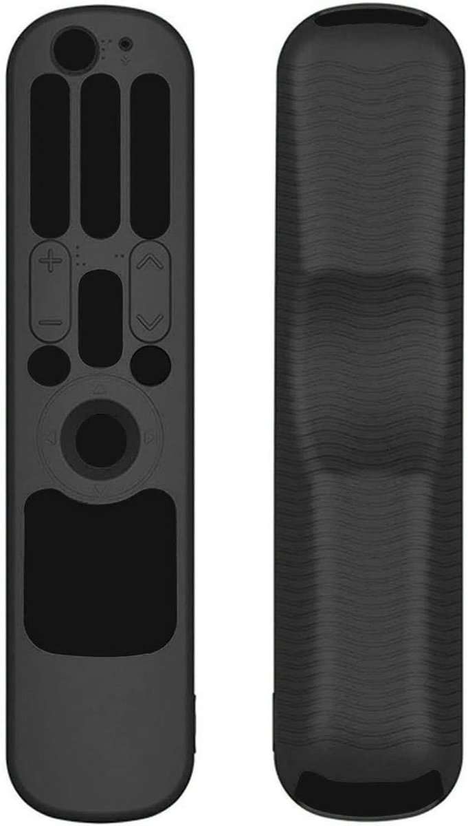 SnelShoppen - Soft Silicone TV Afstandsbediening Beschermhoes - Antislip Volledige Bescherming - Lanyard Inclusief - Geschikt voor LG MR21GC MR21N MR2