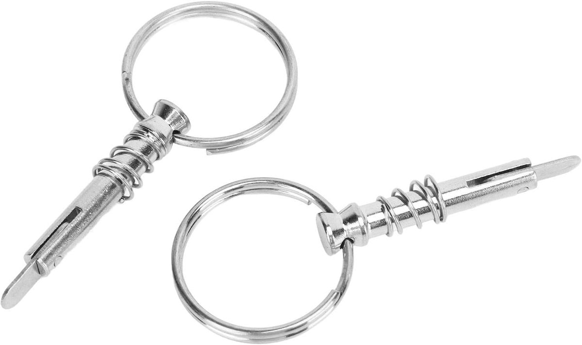 SnelShoppen - 2 Krachtige Snelspanpennen voor Boot, Duurzame Marine-Hardware, Eenvoudig te Installeren en Verwijderen, Perfect voor Scheepsbouw en Uit