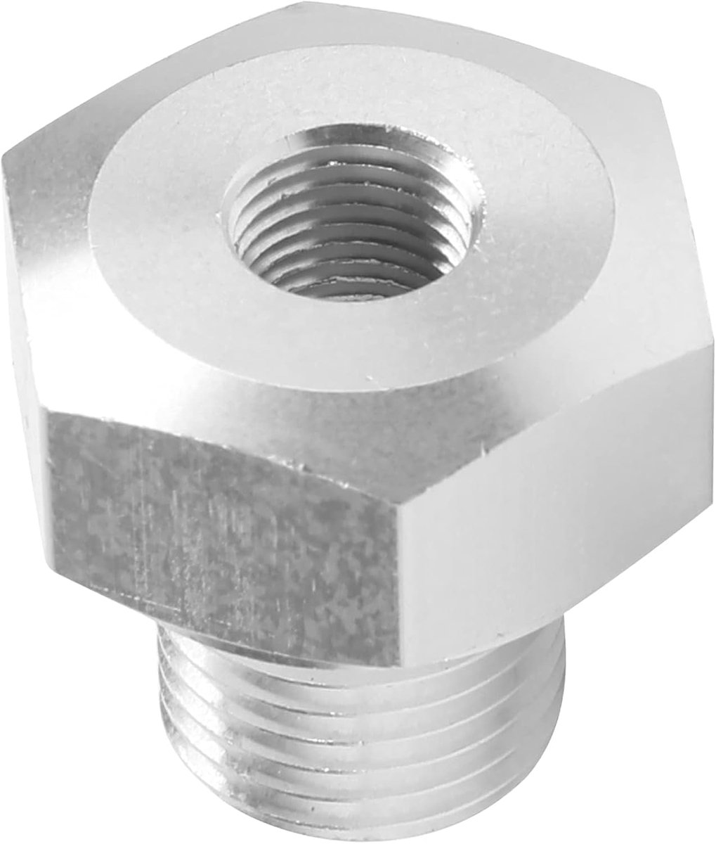 SnelShoppen - M16 1.5 naar 1/8 NPT Adapter, M16 1.5 Adapter voor Olie Druksensor, Geschikt voor GM LS Motoren LS1 LSX LS3, Elektronische Sensor