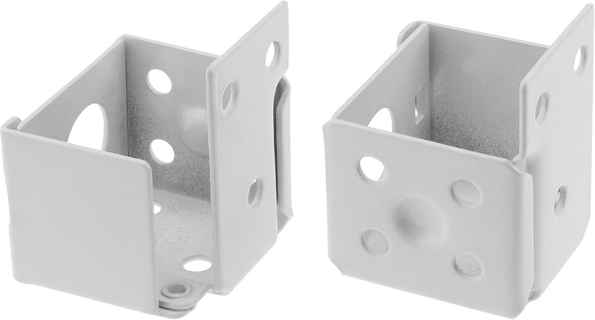 Blinds Brackets 2.5cm - metalen houder - voor 1-inch mini jaloezieën - eenvoudige installatie - ShopVlot