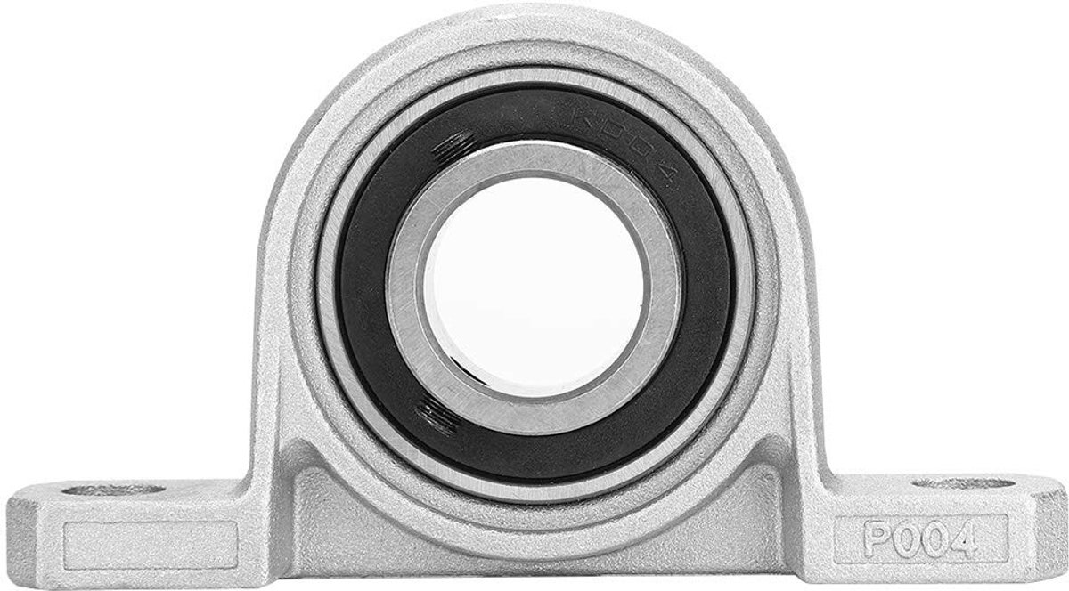 SnelShoppen - Cushion Block Lager met Flensboor 18mm, Zelfinstelbare Middensteun, 20mm Kussenlager, Duurzaam en Onderhoudsarm, Ideaal voor Auto en Mec