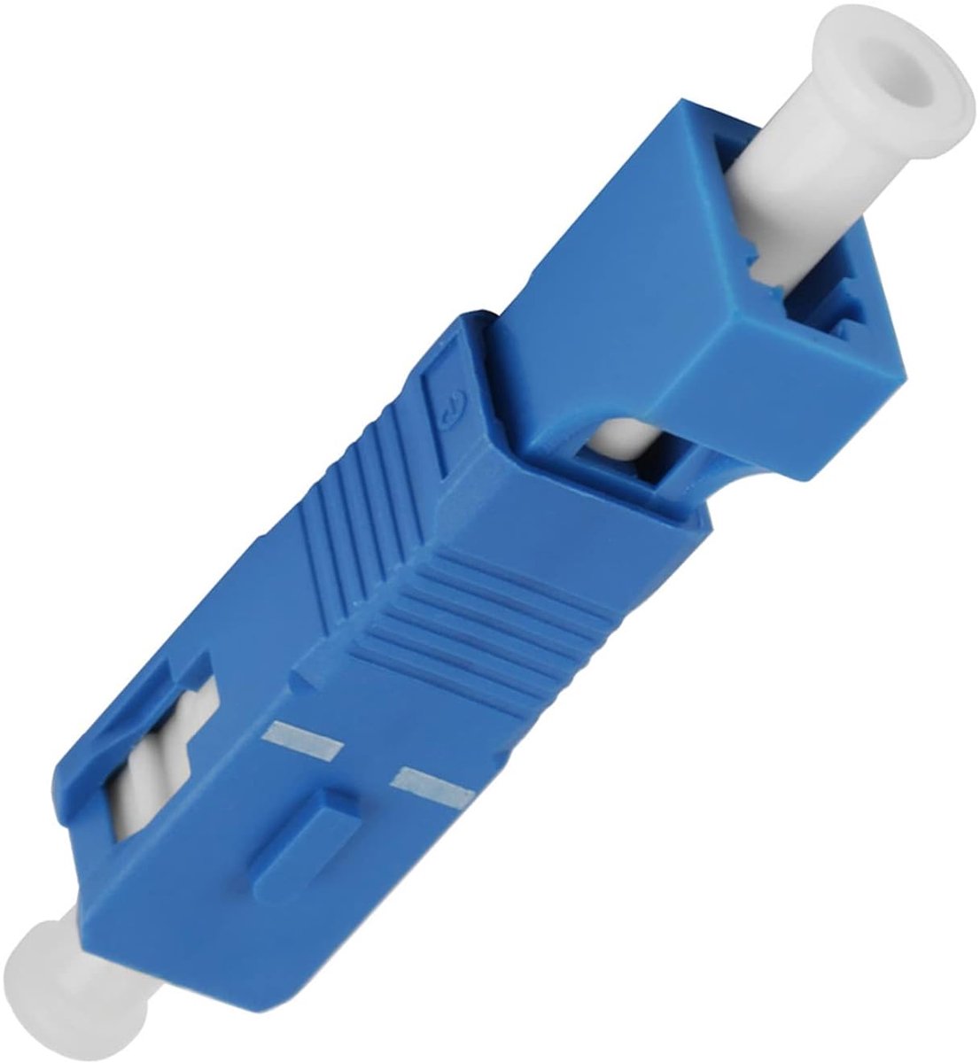 SnelShoppen - SC naar LC Glasvezel Adapter, SC Mannetje naar LC Vrouwelijke Single-mode Fiber Optic Hybrid Adapter Converter voor Telecom- en Ethernet