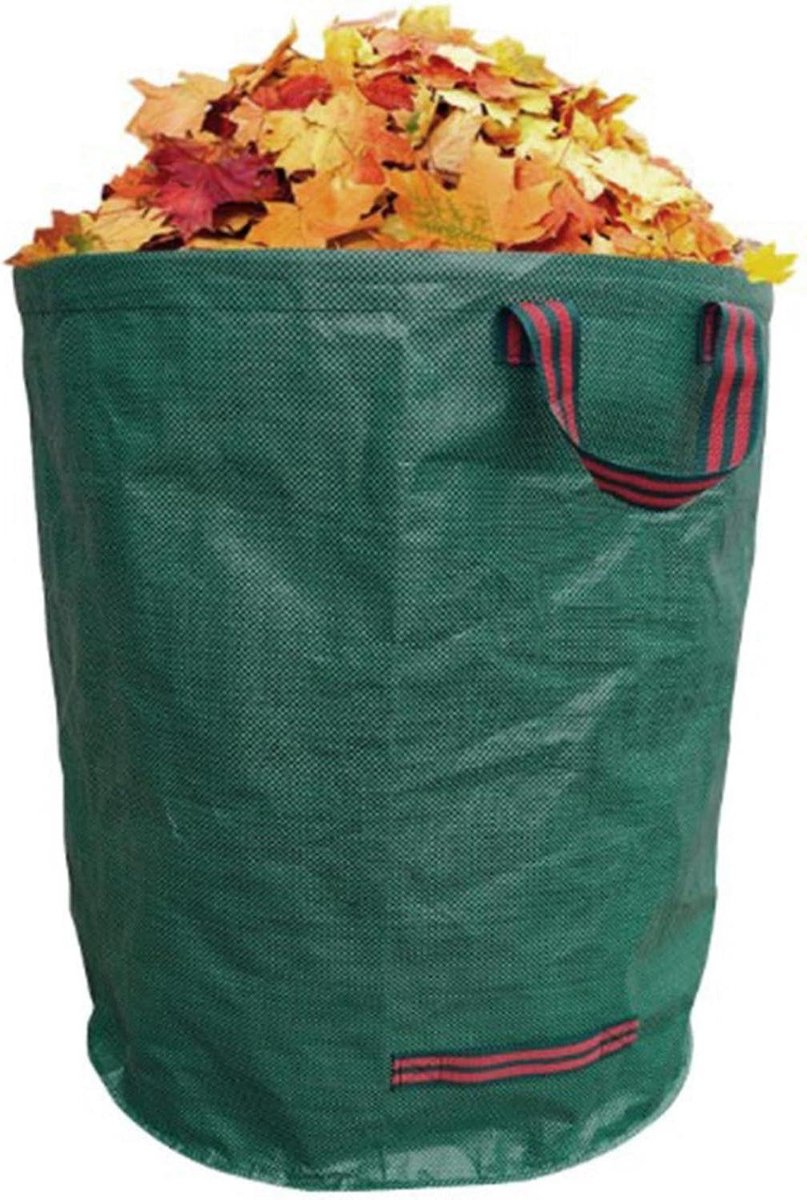Tuinzakken - Vuilzakken Tuin - Tuinafval Verzamelen - Robuust Geweven Polypropyleen - 200 liter - Groen