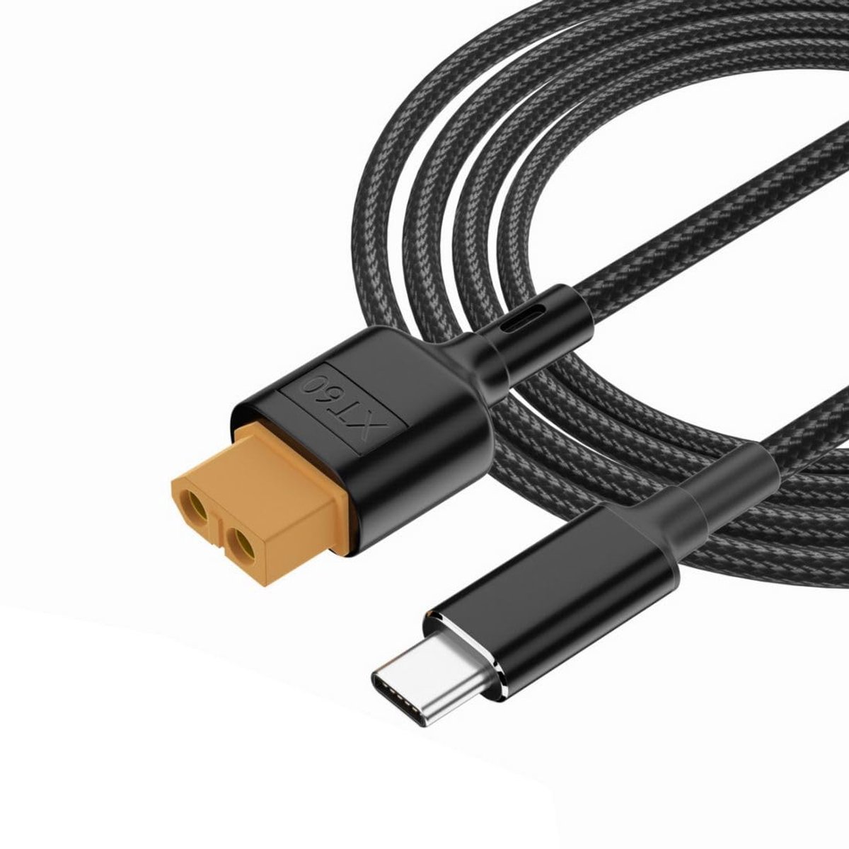 SnelShoppen - Snel Opladen USB-C naar XT60 Snelle Oplader Kabel 100W 20V 5A 1.0M Voor M4 M6 M7 Oplader