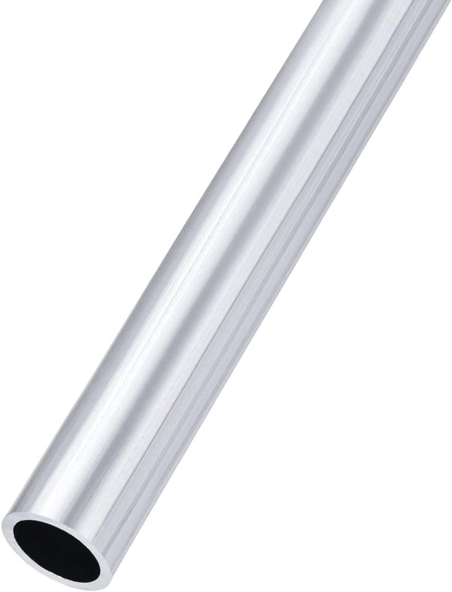 SnelShoppen - Aluminium Buizen 6063 (25mm AD x 20mm ID x 300mm L) Ronde Hoses voor Huisinrichting, Klussen, Knutselen en Tuinsieraden