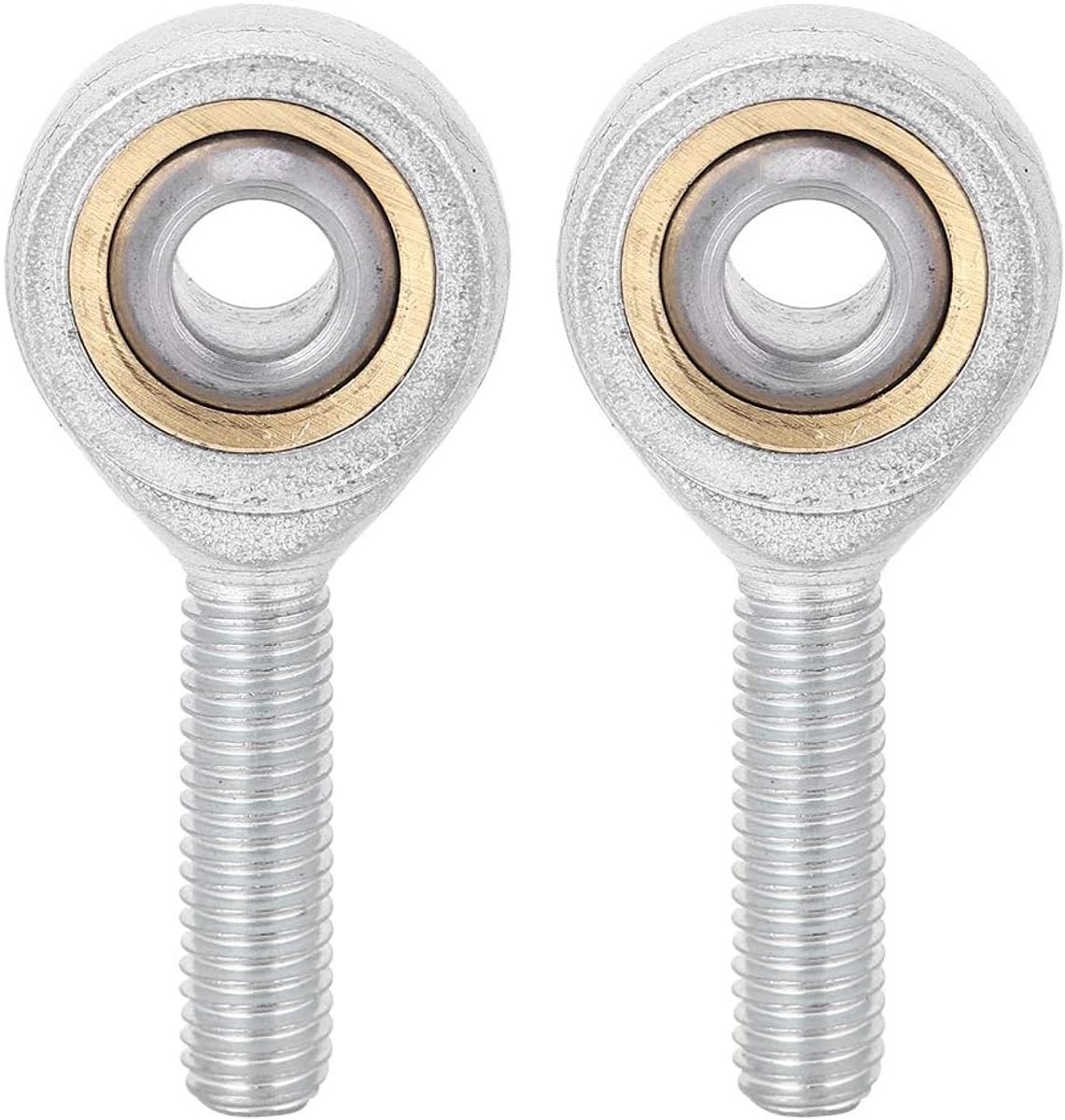 SnelShoppen - 2Pcs Sferische Rod Head, 8mm Zelf Smerende Lager Binnen Diameter Mannelijke Draad Rechts Hand Gewrichten Stuuras Steun Sferische Rod Hea