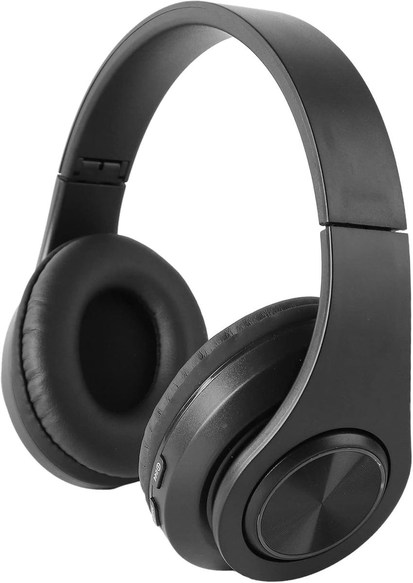 SnelShoppen - Bluetooth Headset Draadloze Hoofdtelefoon met Geluidsisolatie, Opvouwbaar Design, Stereo Geluid voor Thuis, Kantoor, Gaming, Reizen, Spo
