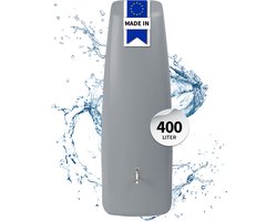 GARANTIA ELEGANCE muurtank 400 liter steengrijs