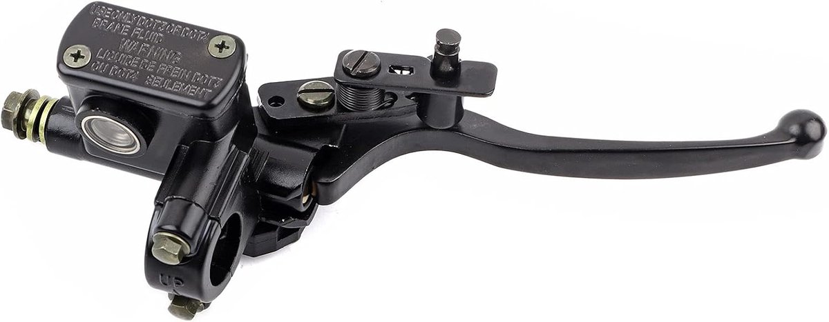 SnelShoppen - Rem Hoofdcilinder Aluminium 7/8" Voorzijde Rechts Rem Koppeling Cilinder Pomp voor Quad Bike ATV - Duurzaam en Betrouwbaar