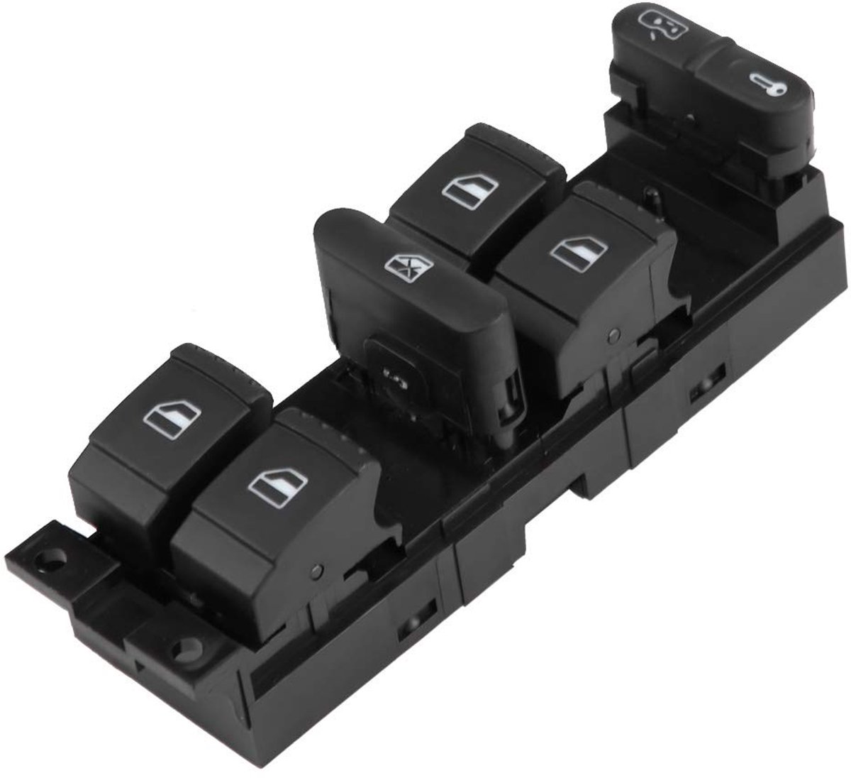 SnelShoppen - Elektrische Raam Schakelaar Voor VW Golf Jetta Bora Passat B5 Seat Leon Toledo 1999-2006 - Vervangend Onderdeel - Eenvoudige Installatie