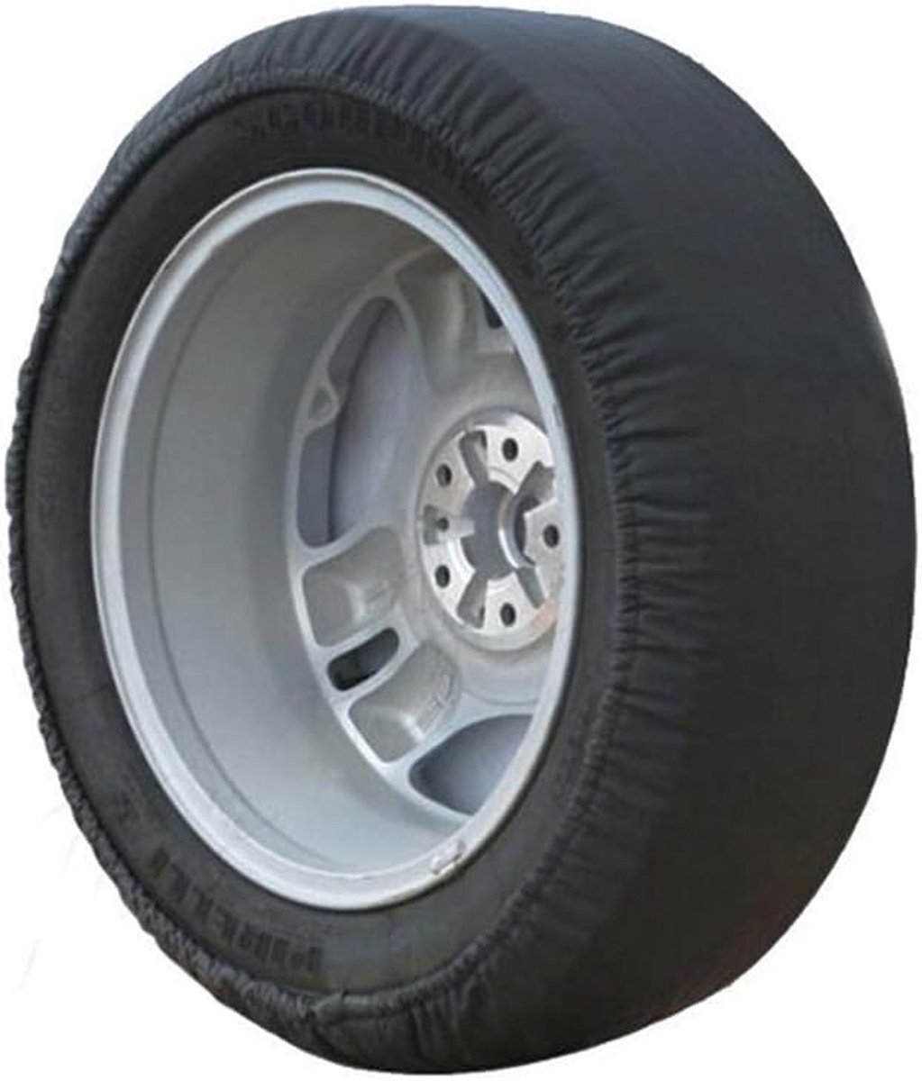 SnelShoppen - Reservewielhoes 15 Inch Zwart voor Alle Diameters 28-29 Inch Trailer Auto Universeel PVC Waterdicht Stofdicht Bescherming