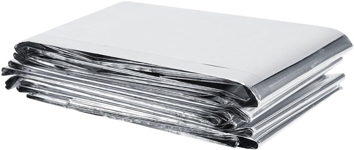 Reflectief folie voor tuinplanten en kassen - 200 x 100 cm - zilveren Mylar folie - bevorder fotosynthese - ShopVlot