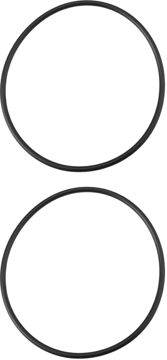 SnelShoppen - 2 stks Zwembad Apparatuur Top Mount Ventiel O-Ring 145mm ID 5.3mm Vervangende Afdichting voor Waterco Compatibel