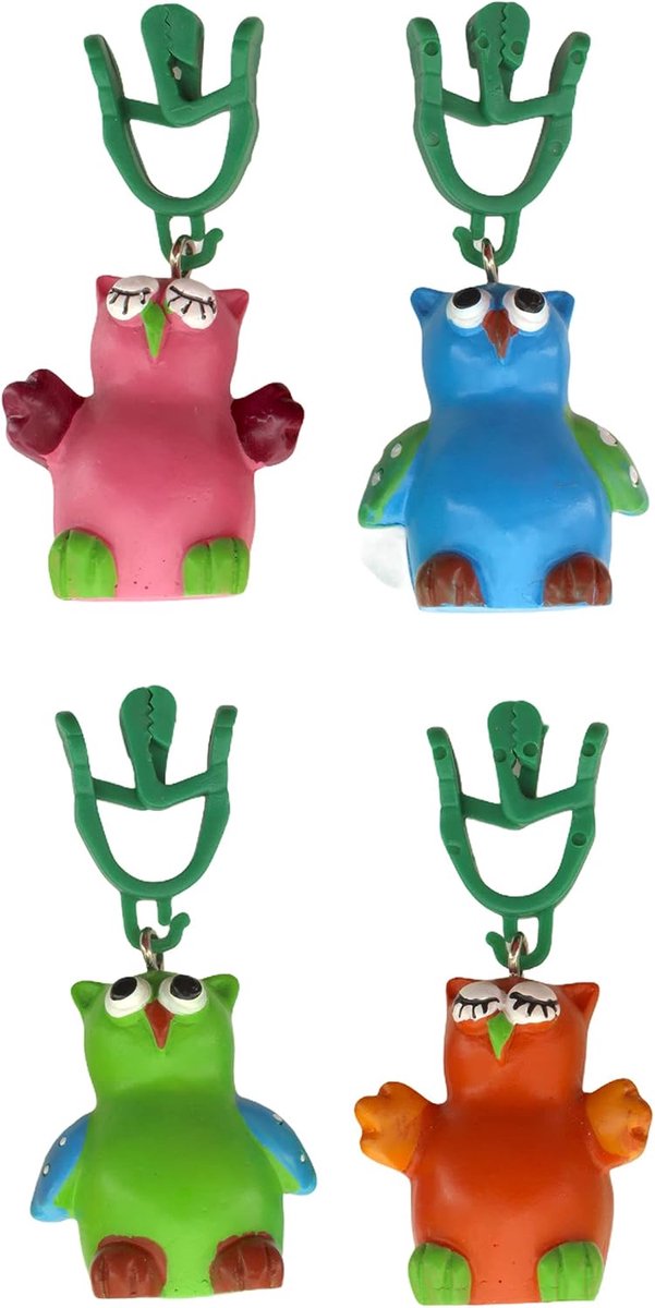 Tafelkleedgewichten set van 4 - klemkracht - appelvorm - ideaal voor de gedekte tafel - ShopVlot