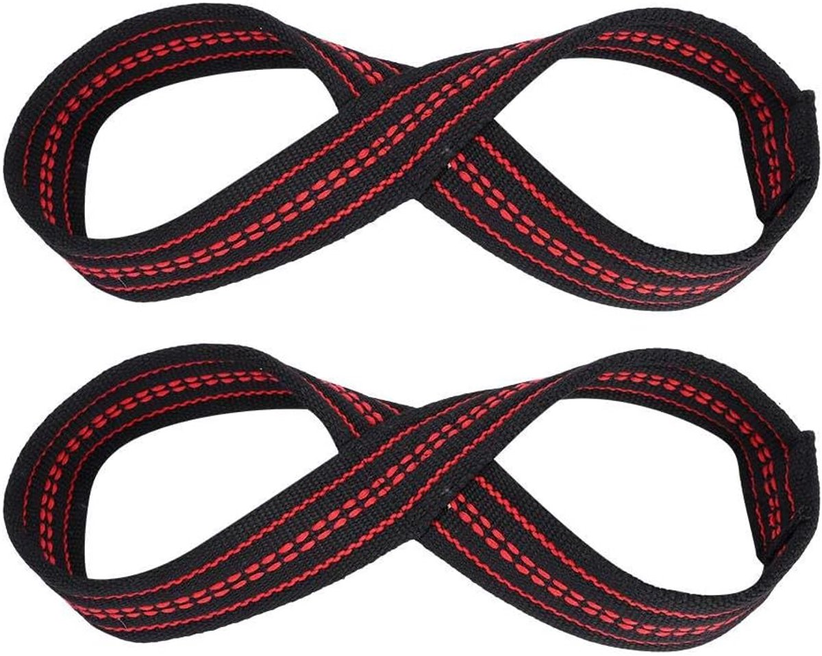 SnelShoppen - Sterkte Band met Polsbeschermers voor Krachttraining, Figure 8 Trainingsbanden voor Handbescherming, Duurzaam Nylon, Comfortabel en Besc