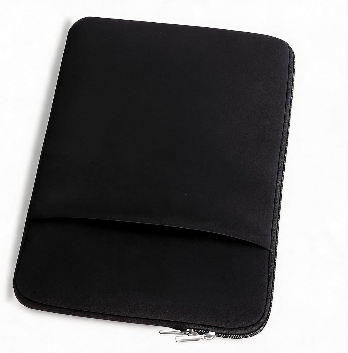 SnelShoppen - Laptop Sleeve 17 Inch - Zachte Zipper Pouch voor Air Pro Laptops - Slank en Lichtgewicht - Zwart - Ideaal voor Reizen en Werk