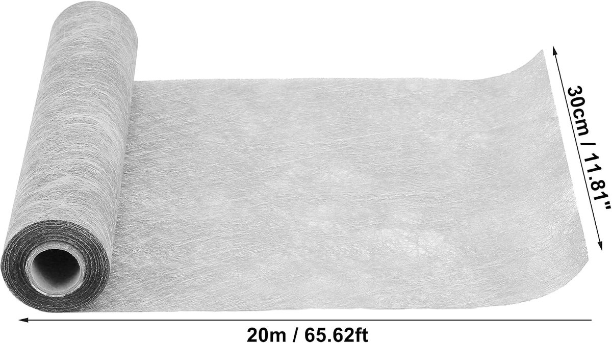 SnelShoppen - Tafelkleed Vlies Zilverkleurig 20 Meter - Decoratie voor Feesten, Bruiloften, Tuin en Keuken - Hoogwaardige Non-Woven Stof - Meerdere Kl