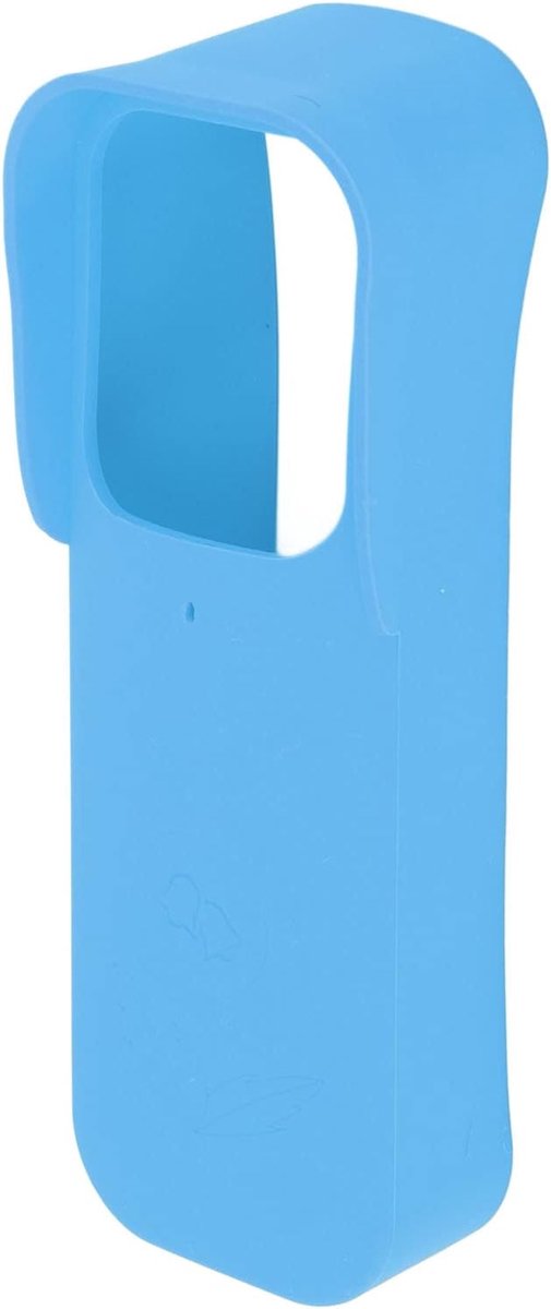 SnelShoppen - Weerbestendige Cover voor Blink A363 Deurbel, Beschermende Silicone Deurbel Case, Waterdichte Deurbel Bescherming met Zonnescherm (Blauw