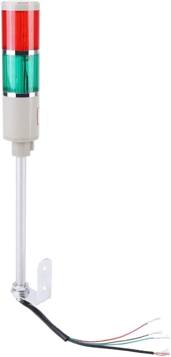 Waarschuwingslamp LED 230V - Rood/Groen - Flitslicht - Duurzaam en energiezuinig - ShopVlot